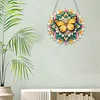 Diamond Painting 2D Flat Butterfly Mandala Pendant Wall Decor for Home & Windows