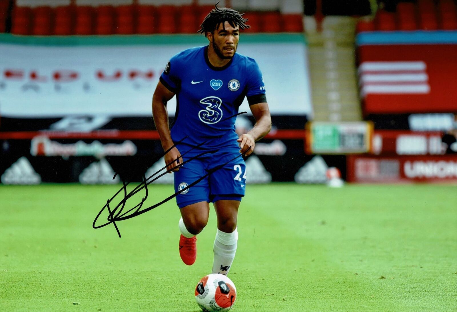 Reece James Signed 12X8 Photo Poster painting Chelsea F.C. Genuine Signature AFTAL COA (9130)