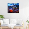 (60*50cm)Outdoor Halloween Scene - Full Round Drill Diamond Painting