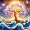 Diamond Painting-DIY Full Round Drill Cosmic Galaxy