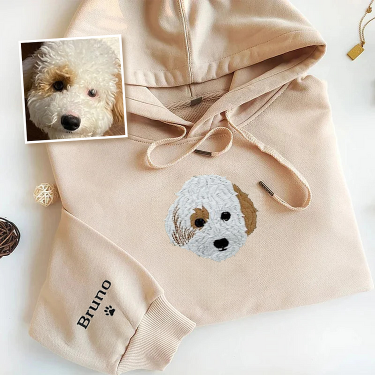 Poodle Lover Custom Embroidered Sweatshirt Hoodie T-shirt