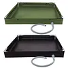 Portable Shower Pan with Drain Hose Foldable Shower Base for Indoor and Outdoor