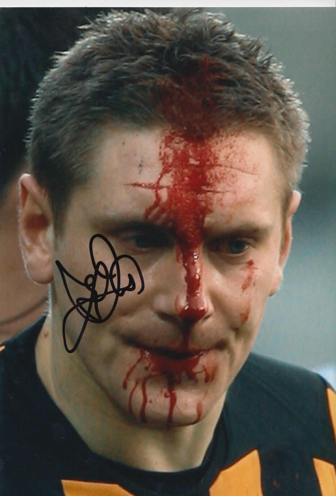 Andy Dawson Hand Signed 12x8 Photo Poster painting - Hull City - Football Autograph 2.