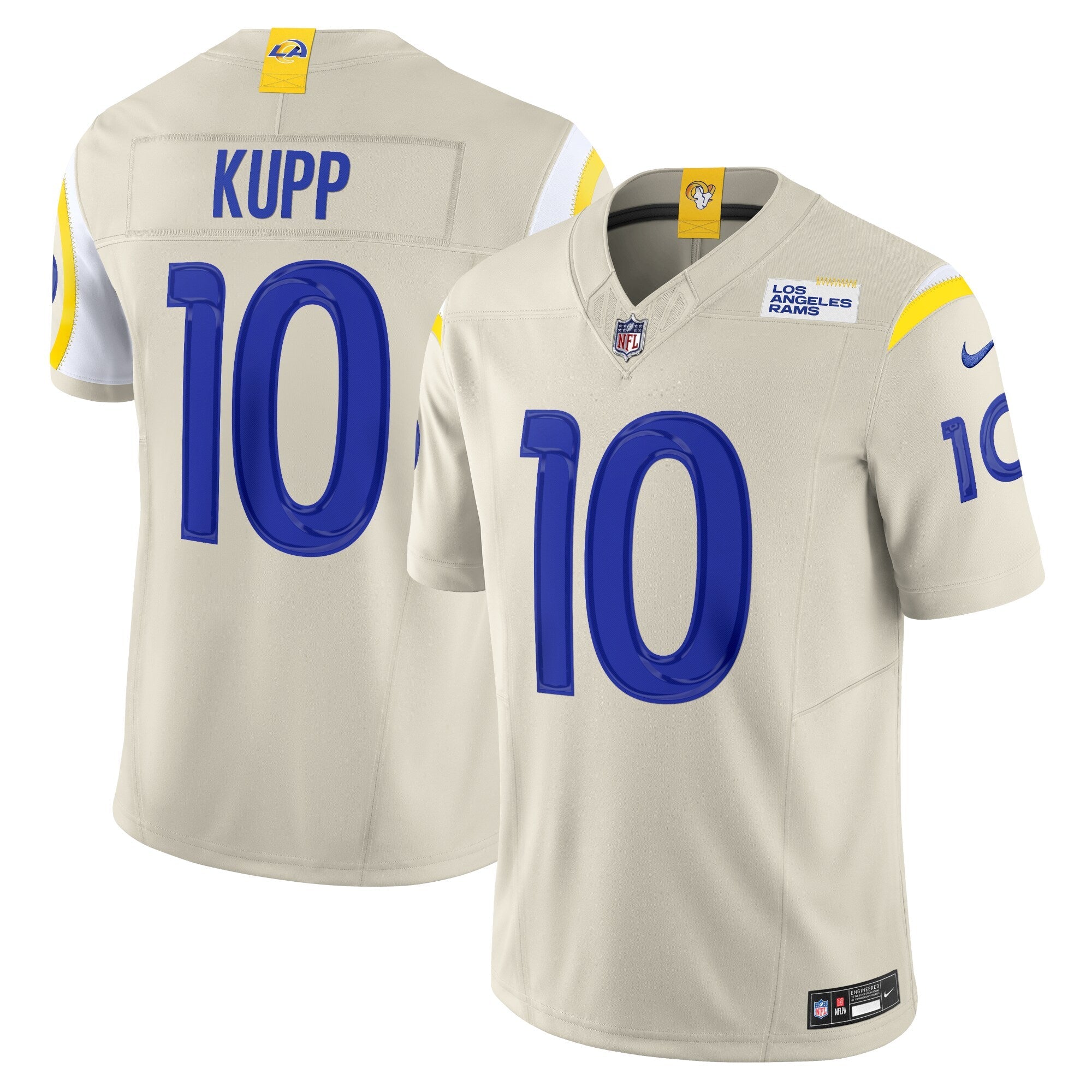 Cooper Kupp Los Angeles Rams Nike Alternate Vapor F.U.S.E. Limited Jersey - Bone mysite