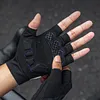 Outdoor Sports Shockproof Palm Pad Riding Gloves Elastic Breathable MTB Road Bike Training Gloves