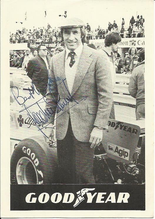 JACKIE STEWART Signed Photo Poster paintinggraph - FORMULA 1 One F1 World Champion - preprint