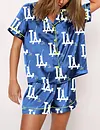 Los Angeles Dodgers Grand Slam Pajamas Set