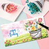 8pcs/set DIY Diamond Painting Greeting Cards Thanks Mosaic Postcards Kits