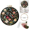 4 Set Flower Bird Series- Embroidery Kits