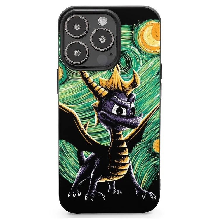 Starry Dragon Mobile Phone Case Shell For IPhone 13 and iPhone14 Pro Max and IPhone 15 Plus Case - Heather Prints Shirts