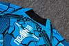 Joyfball 2025/2026 Napoli Long Zipped Jacket Blue Soccer Jersey 1:1 Thai Quality 