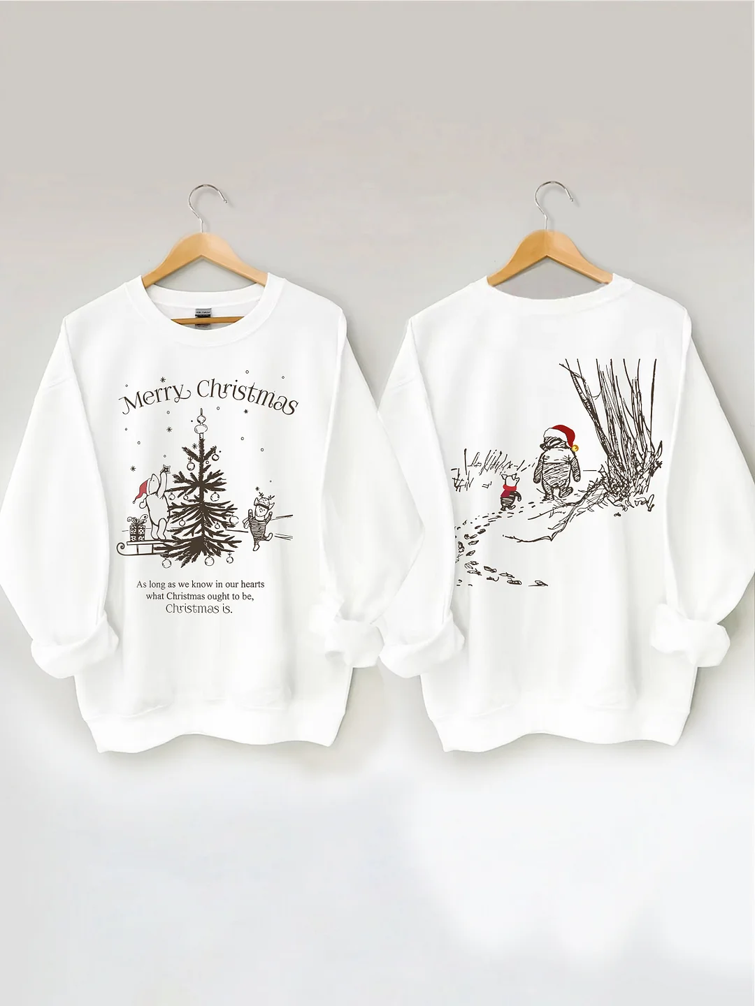 Winnie And Piglet Christmas Sweatshirt