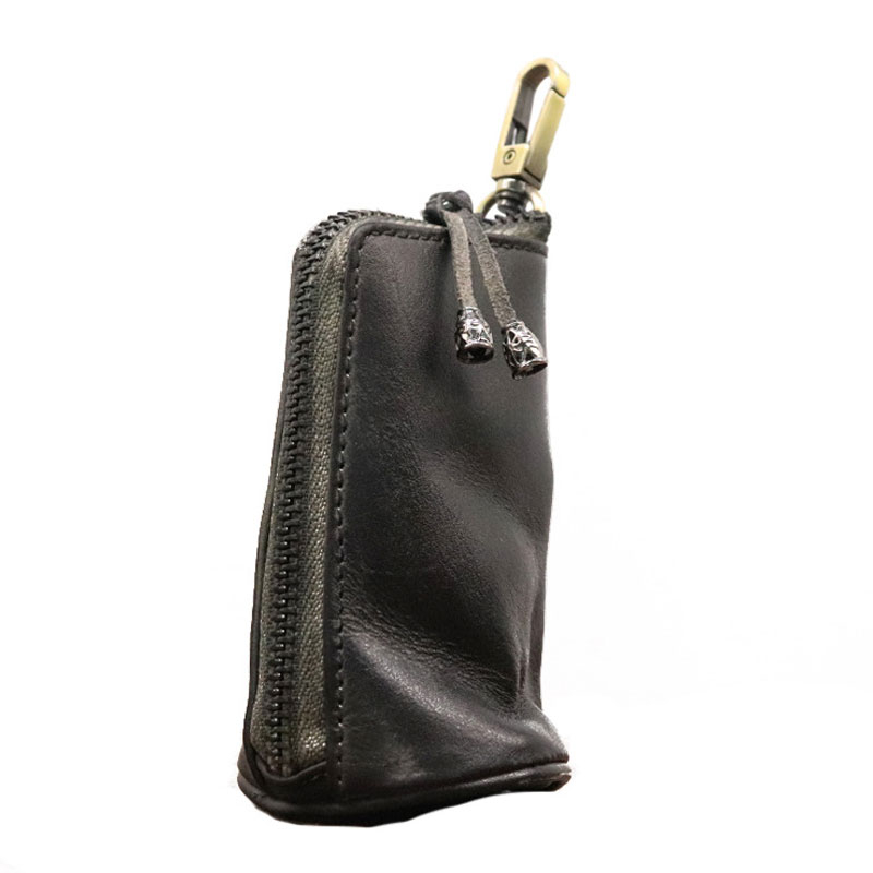 Head Layer Cowhide Vintage Old Cowhide Key Bag tjj Shicloths