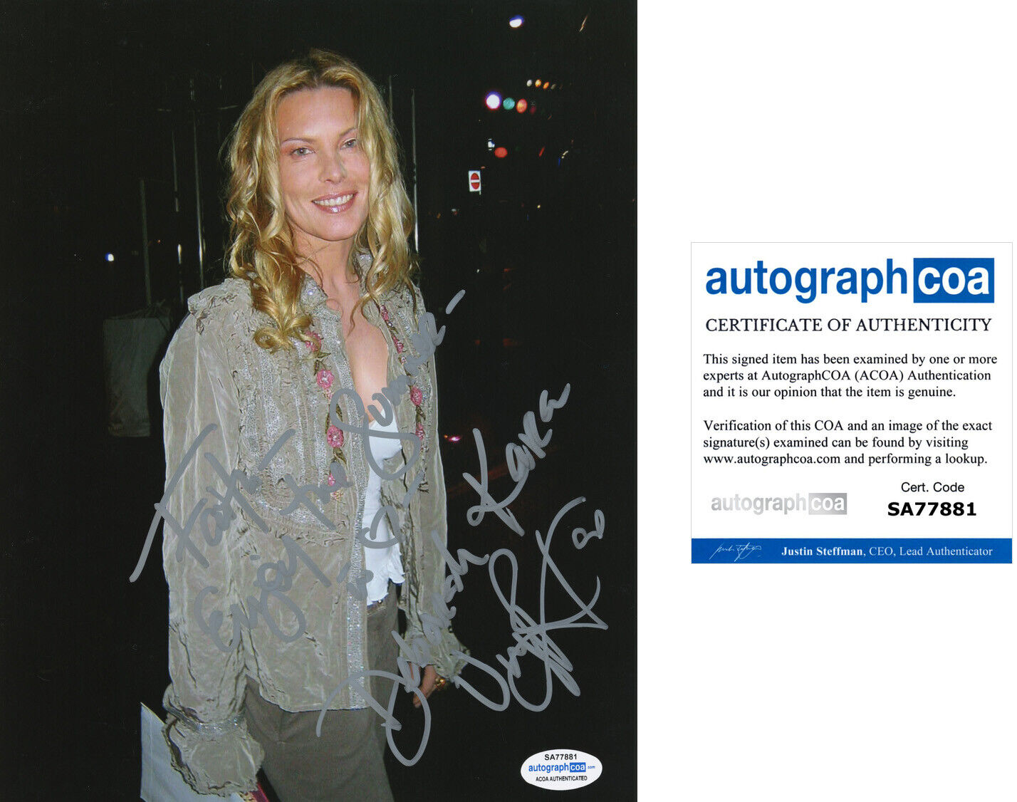 DEBORAH KARA UNGER signed Autographed 8X10 Photo Poster painting - Hot SEXY Silent Hill ACOA COA