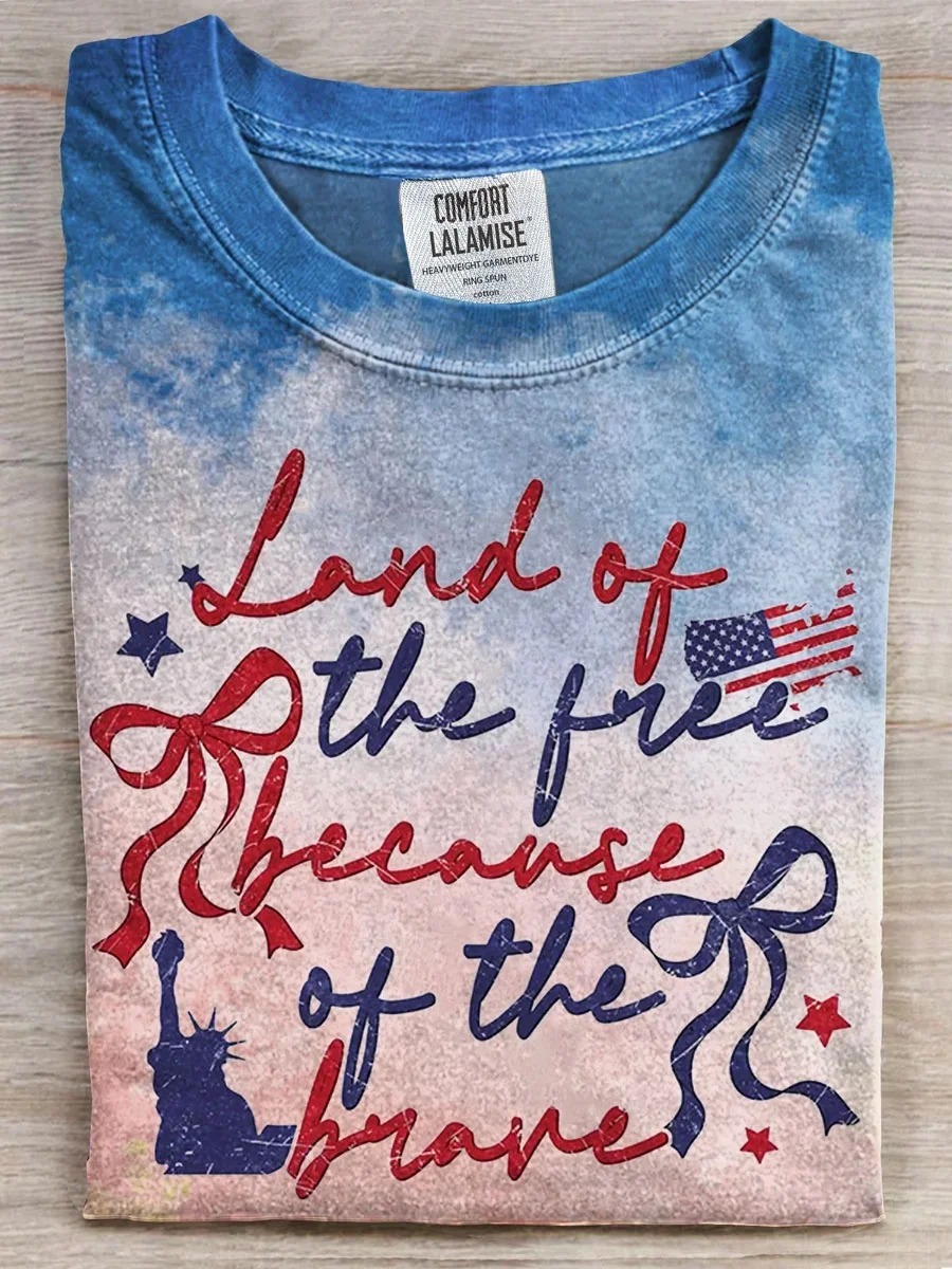 Eagerlys 4th of July Art Print T-shirt Eagerlys