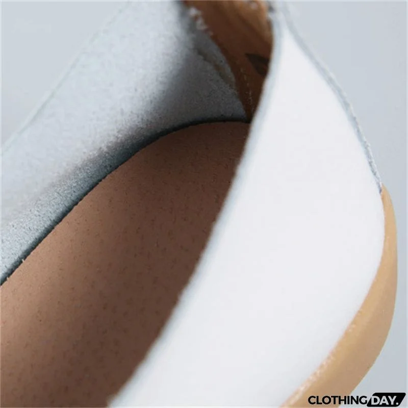 Solid Color Lightweight Round Toe Loafers