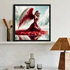 Diamond Painting -DIY Full Round Drill Angel Girl(40*40 CM)