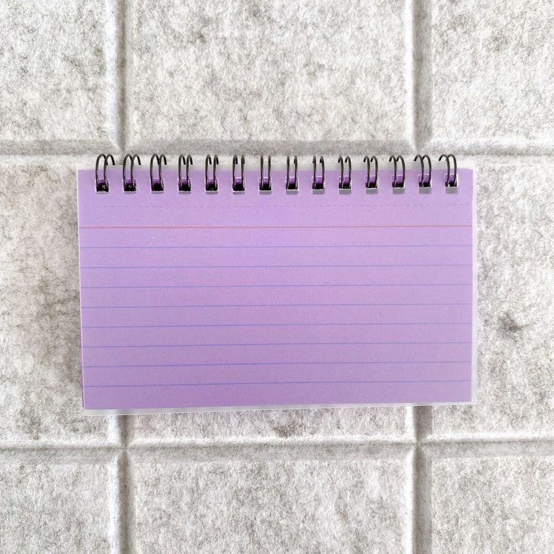 Office Culture Ring Binder Notebook – Modern Simple Design A4 Size 120 Sheets Black Red White Blue Green Pink Yellow