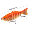 Sinking Wobblers Fishing Lures 10cm 16g Multi Jointed Swimbait Artificial Bait