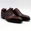 Luxury Mens Oxfords Dress Shoes Genuine Leather
