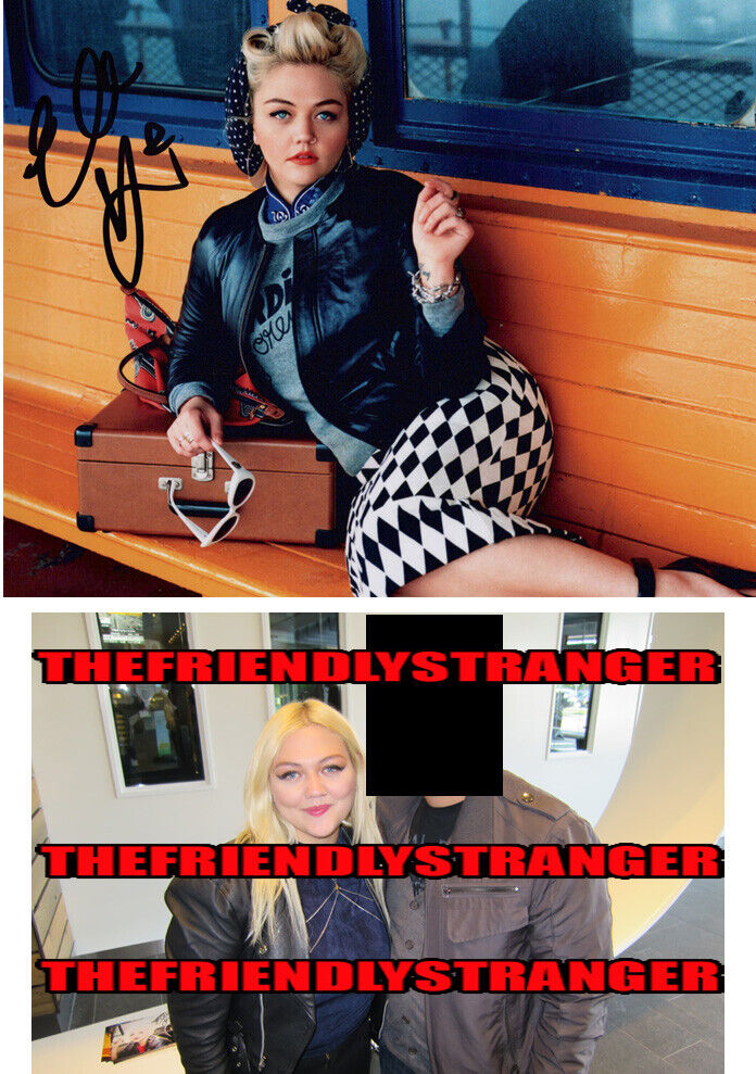 ELLE KING signed Autographed 8X10 Photo Poster painting c PROOF - SINGER Ex's & Oh's COA