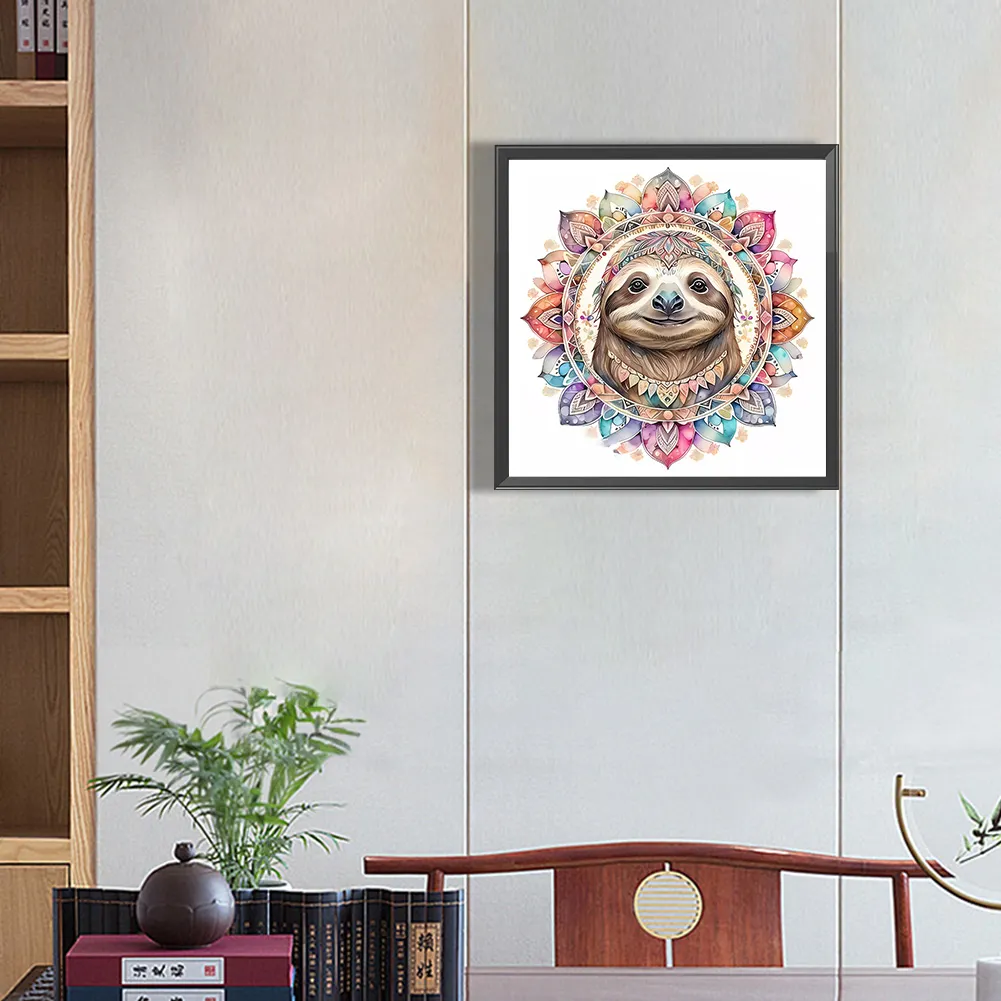 Diamond Painting - Full Square Drill - Sloth(Canvas|35*35cm)