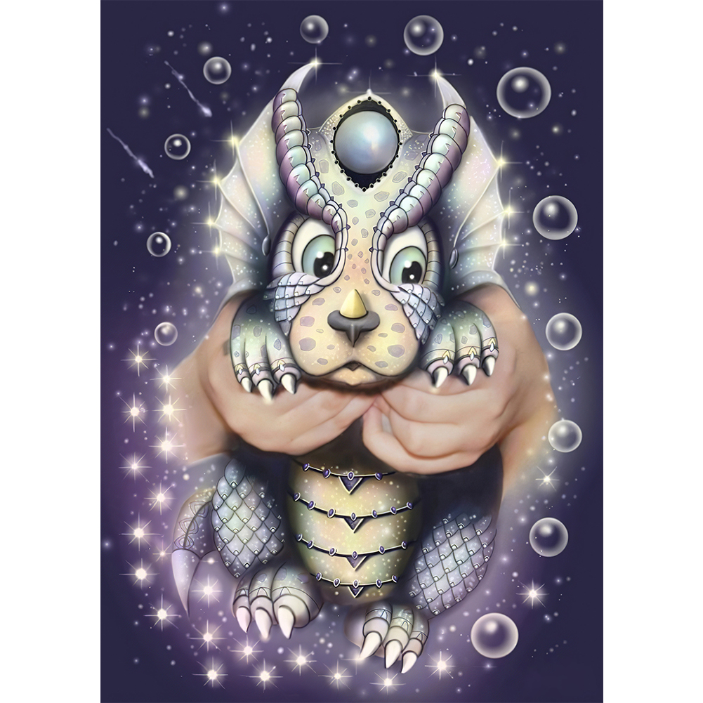 

Cartoon Dragon - Round Drill Diamond Painting - 30*40CM, 501 Original