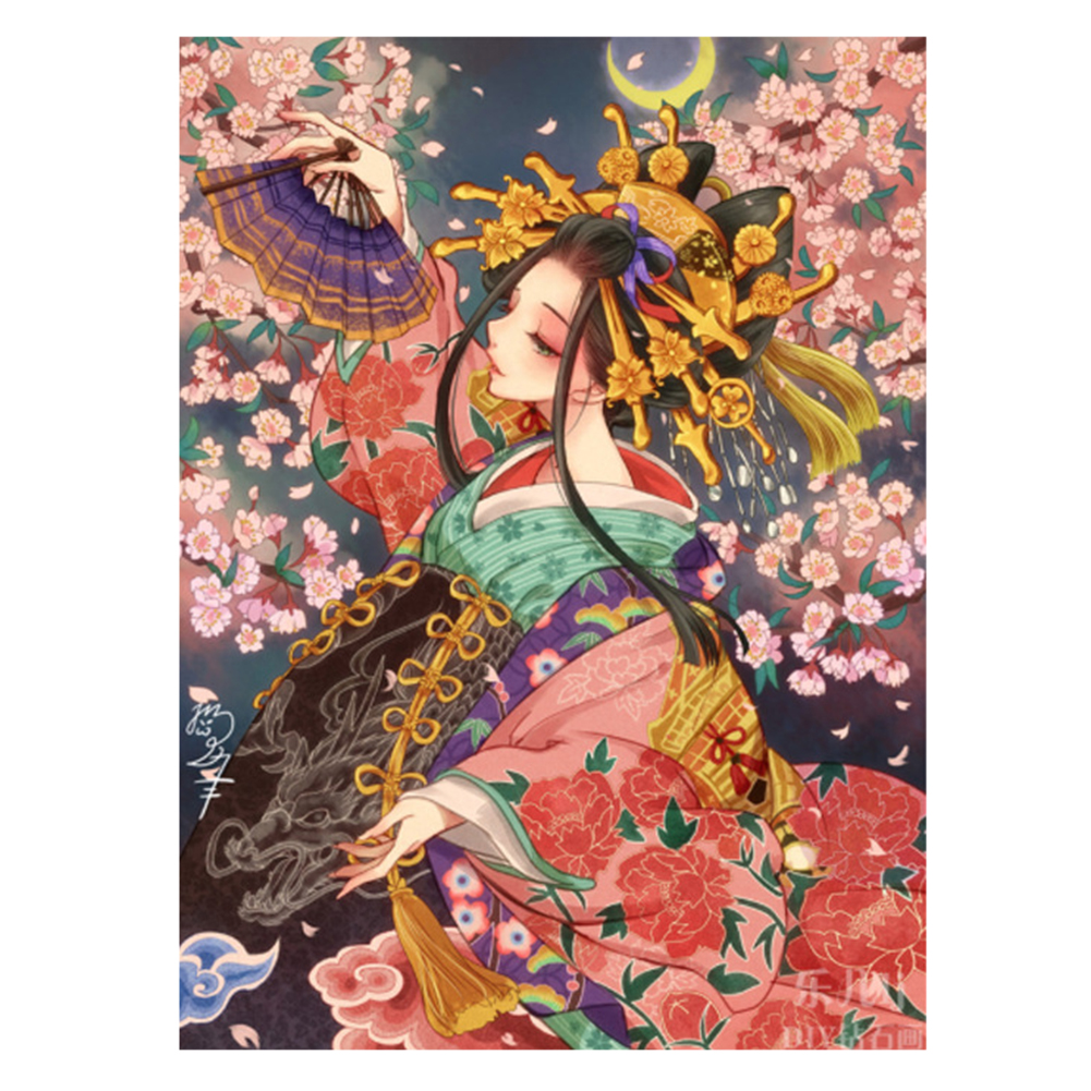 

Dancing Girl - 11CT Stamped Cross Stitch - 65*85CM, 501 Original