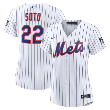 Women's New York Mets #22 Juan Soto Nike White 2026 All-Star Game Replica Jersey
