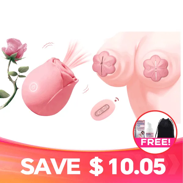 Blush Bliss - Original Suction Rose Toy&reg; with Storage Bag