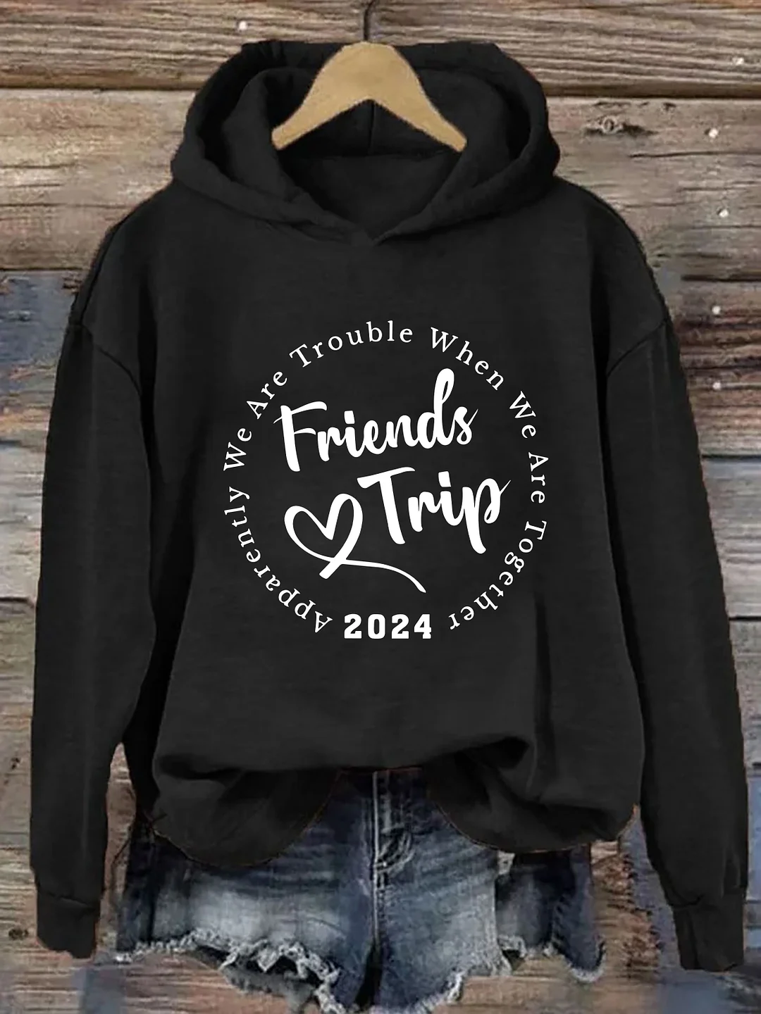 Funny Friends Trip Hoodie