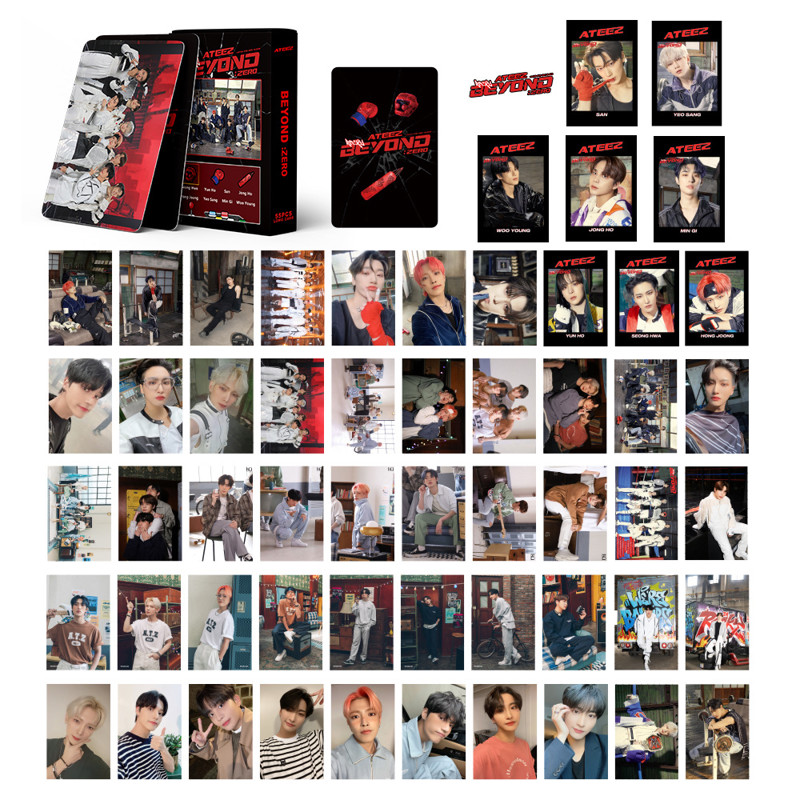 ATEEZ 55 Sheets BEYOND ZERO Album Lomo Card