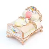 Home Furnishing Four-Piece Set: Enamel Jewelry Box