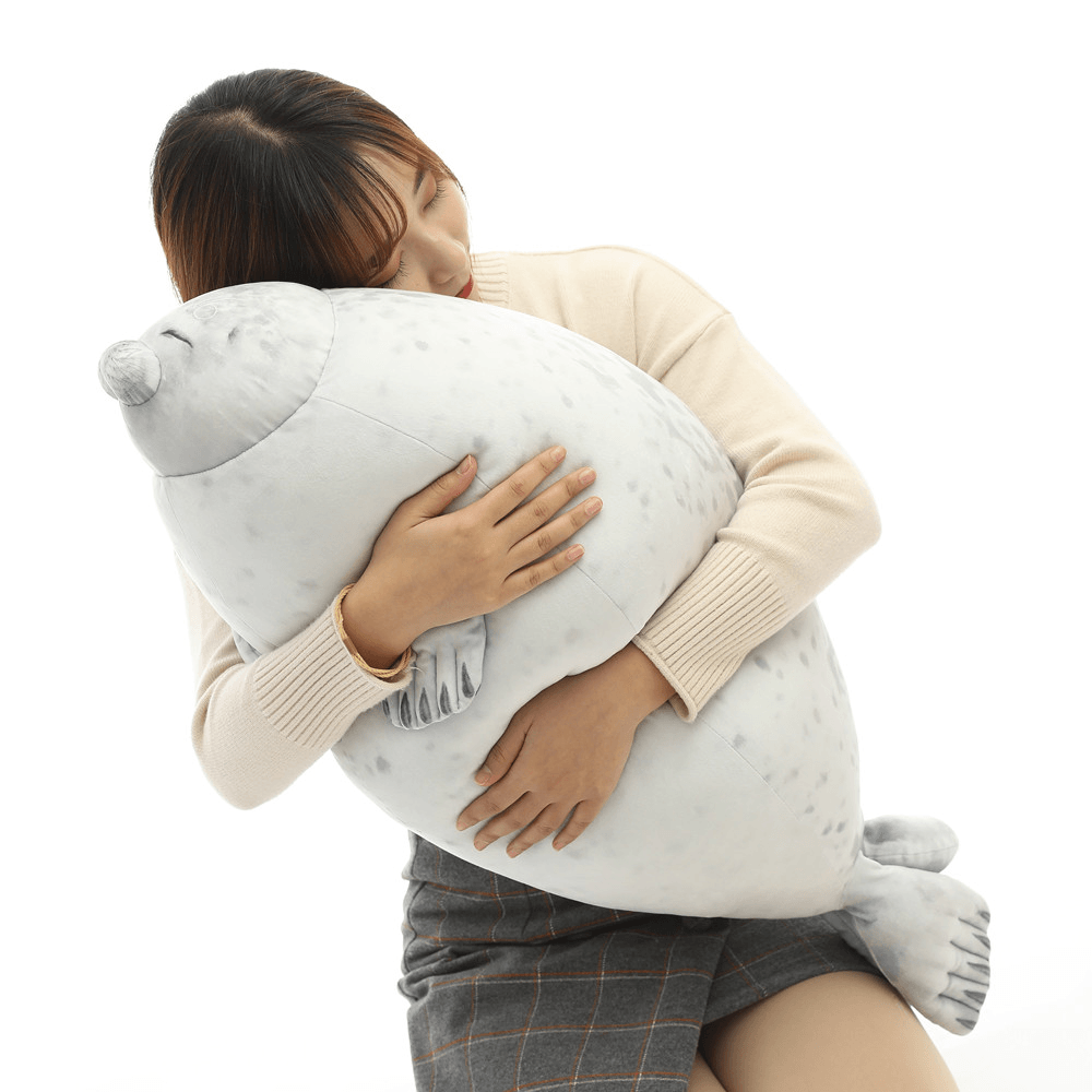 plush seal pillow