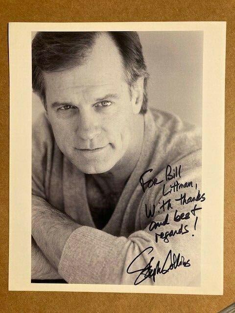 Stephen Collins Boldly Signed Handsome Close-up 8x10 Photo Poster painting with COA