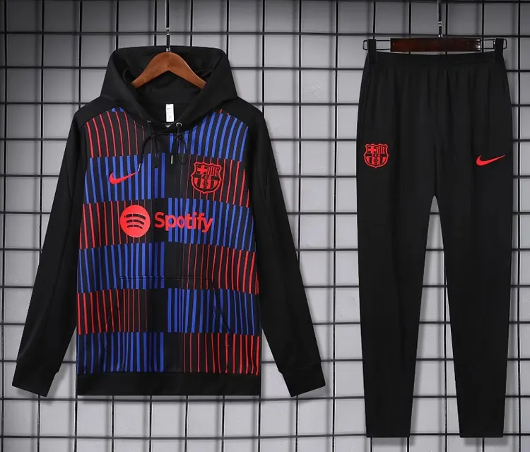 25-26 season Barcelona training hooded training jersey