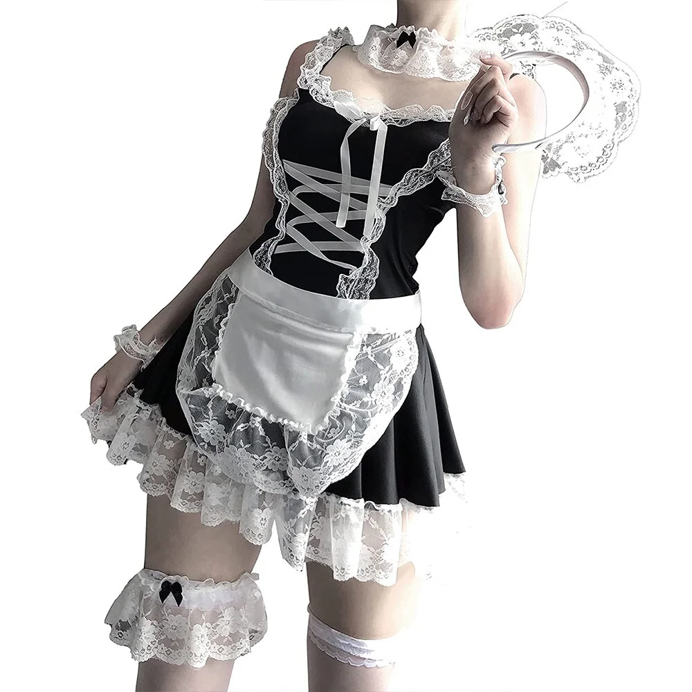 Billionm Women Dress Uniform Roleplay Sexy Lingerie Cosplay Costumes Maid Servant Anime Role Play Party Stage Lolita Clothing