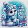 (Multi-Style) Cute Snowman-18CT Stamped Cross Stitch 30*30cm/11.81*11.81in tapestrymarket