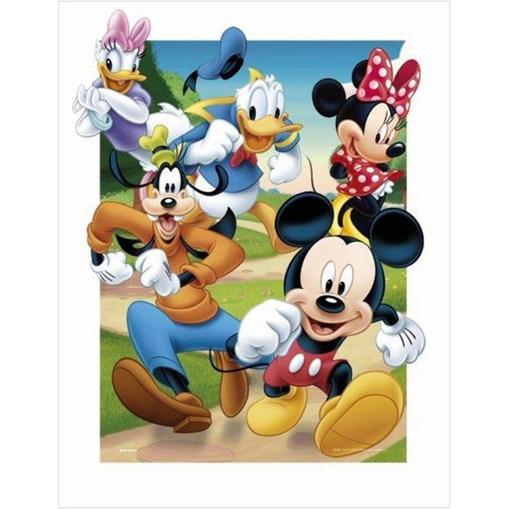 Full Round Diamond Painting Mickey Mouse  (40X50cm)