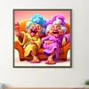 Funny Grandma-Full Round Diamond Painting 30*30CM