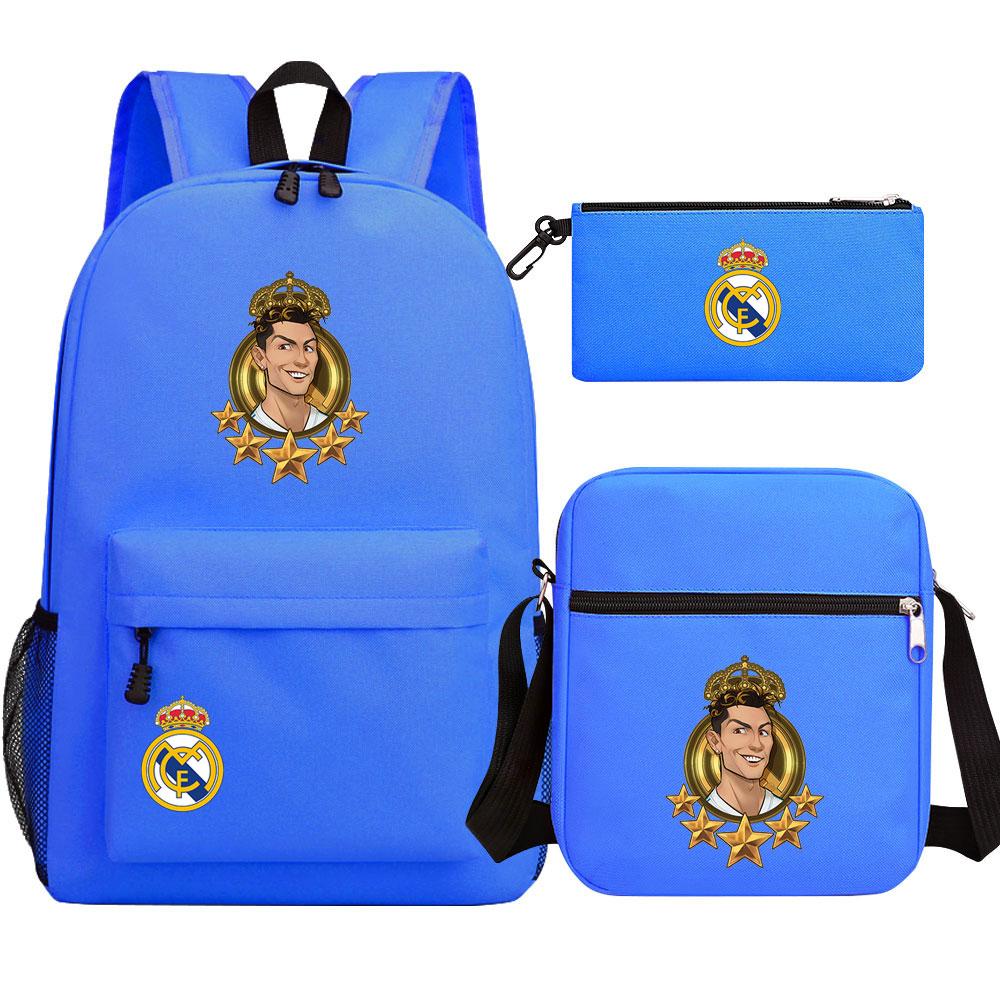 Mayoulove Cristiano Ronaldo Backpack Lightweight Design for School and Outdoor Activities-Mayoulove
