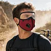 Cycling Face Mask with Active Carbon Filter Dust-Proof Breathable