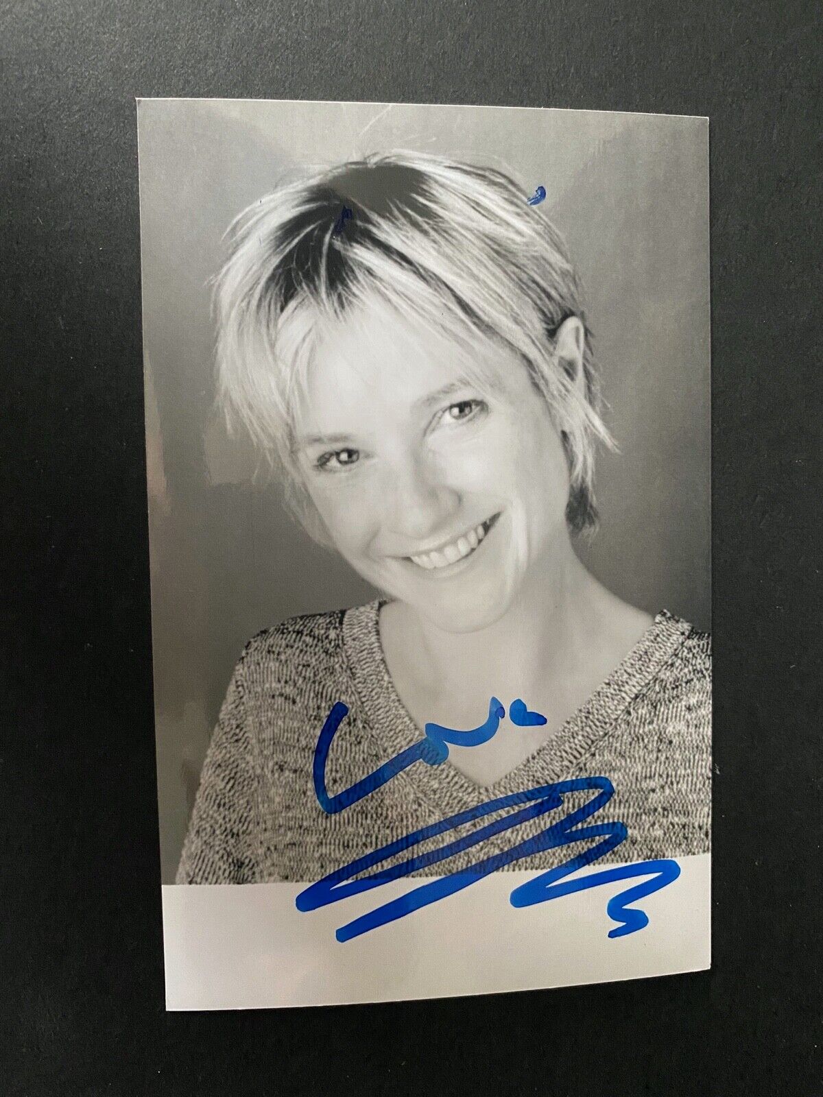 JANE HORROCKS - POPULAR BRITISH ACTRESS - EXCELLENT SIGNED Photo Poster paintingGRAPH