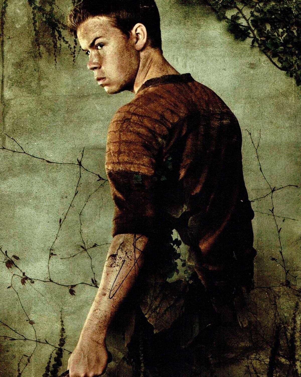 Will POULTER Signed Autograph Maze Runner Actor Film 10x8 Photo Poster painting 3 AFTAL COA