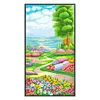 (US Local)Secret Garden -11CT Stamped Cross Stitch Kit(50x90cm)