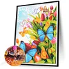 Diamond Painting-5D Full Round Drill  Butterfly