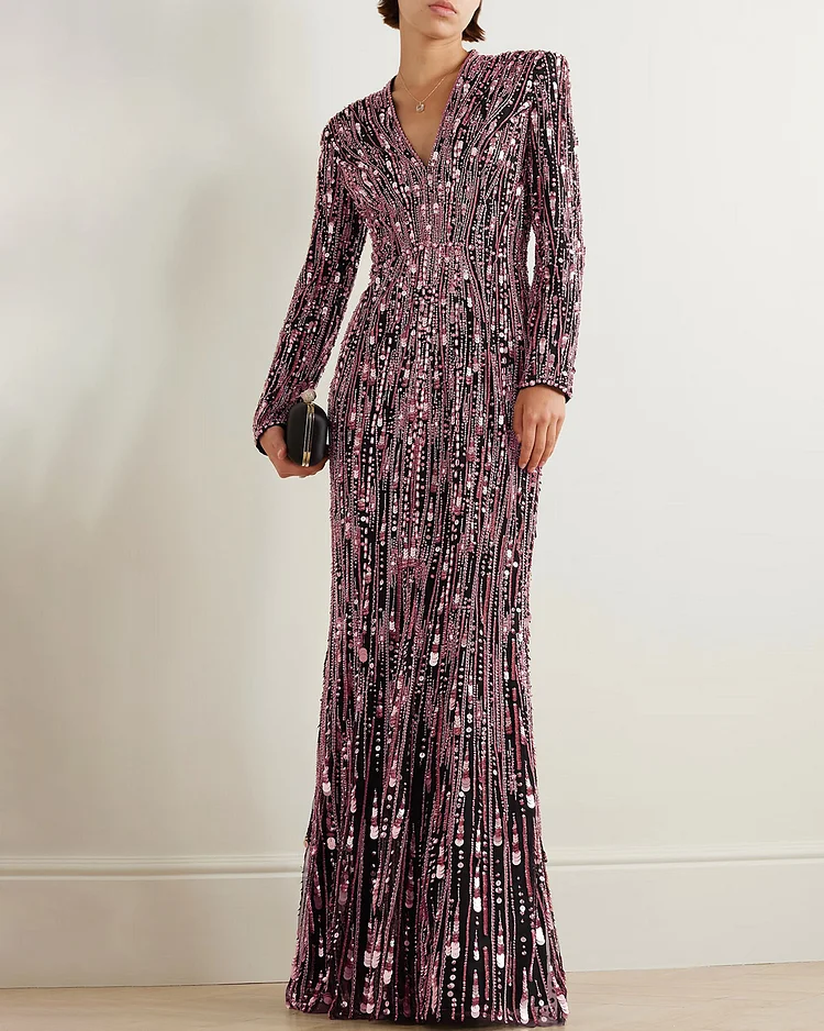 Embellished Vivien Gown 