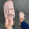 Gioiacombo&trade; Pantofole con fibbia in denim