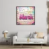 March-18CT Stamped Cross Stitch 25*25cm/9.84*9.84in tapestrymarket