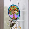 Suncatcher Tree Of LifeDiamond Painting Hanging Pendants for Kid DIY Craft